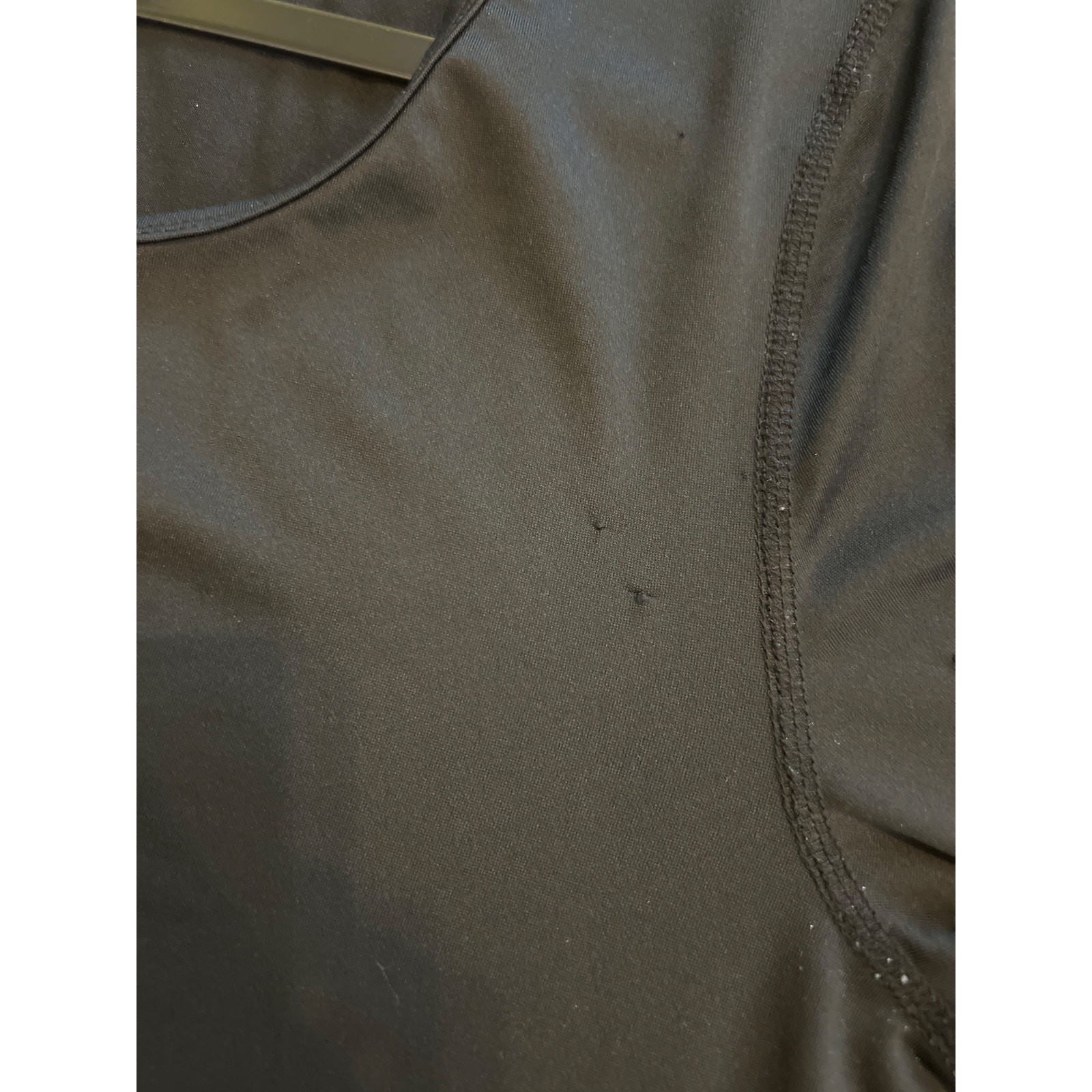 Adventuridge Black Base Layer Long Sleeve Shirt Womens Size Large Hiking Camping