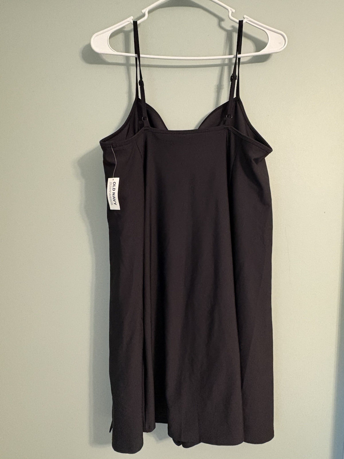 Old Navy Active Powersoft Black Cami Athletic dress- Black size XL Tall