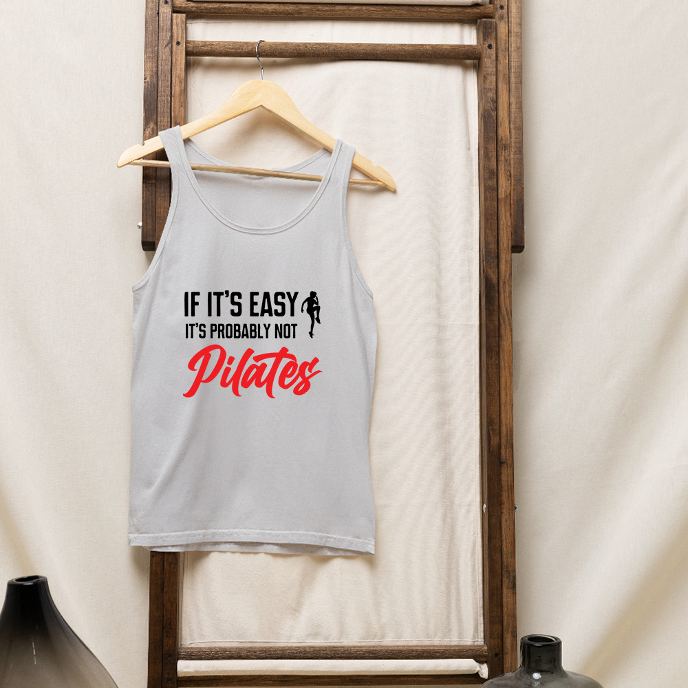 Its Probably Not Pilates Girlie Cool Vest Fitness Workout Yoga Exercise Gifts