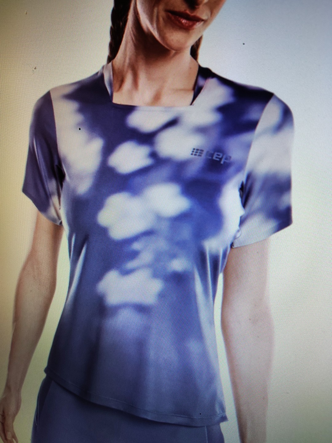 NEW Wom. M Cep BLOOM Shirt Wingtech Mesh Cooling Back Sport Train Gym Running