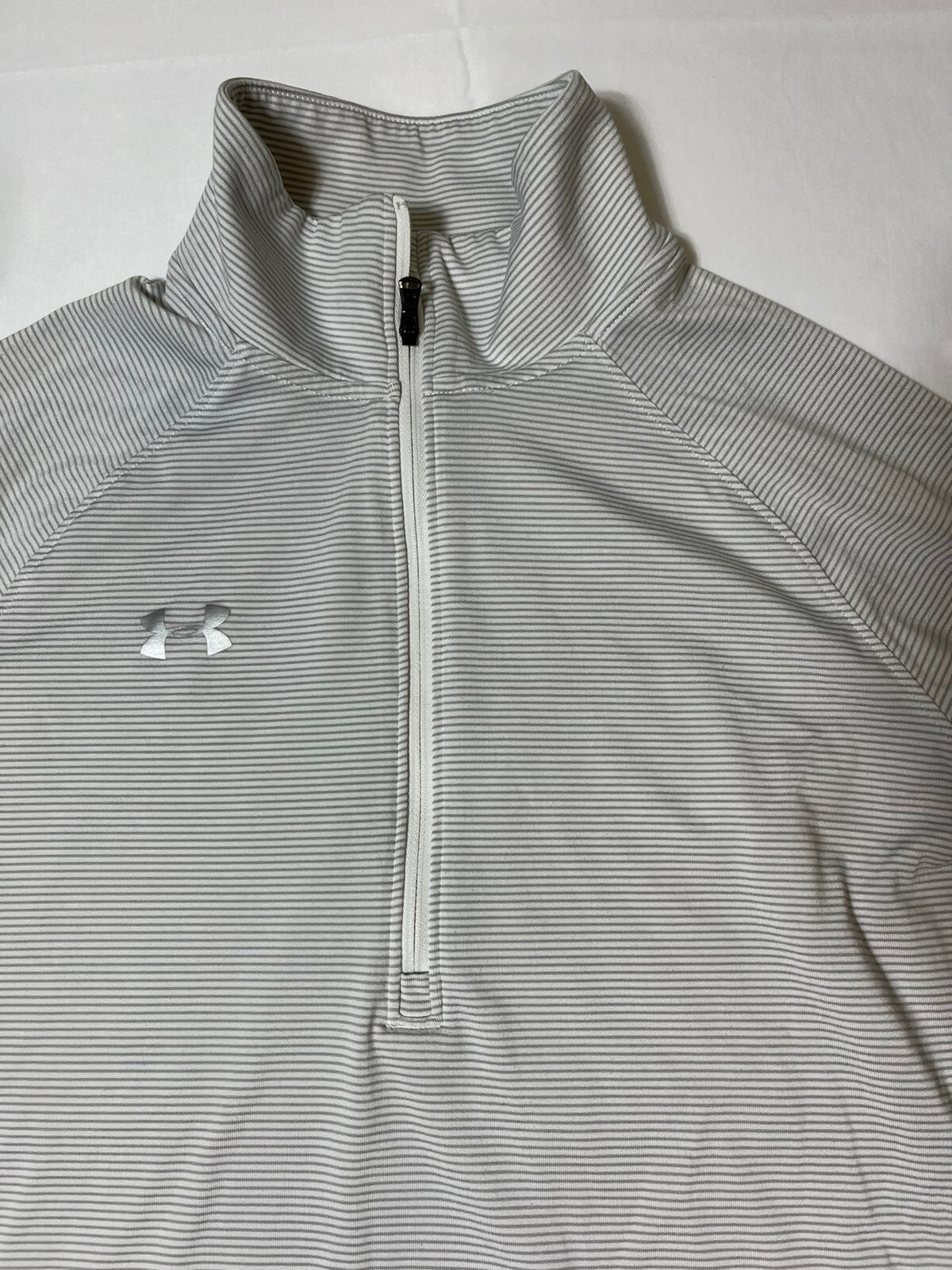 Under Armour UA FREEDOM MICROTHREAD HOODY Logo Sweat shirt Hooded~Women sz M