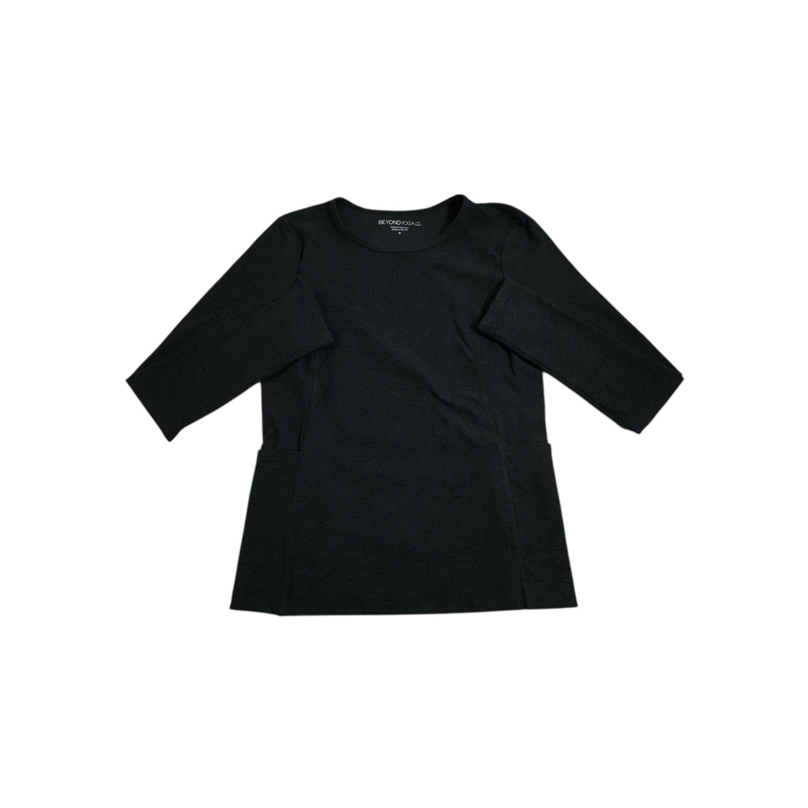 Beyond Yoga Top Medium Women’s Long Sleeve Side Pocket Pullover Activewear