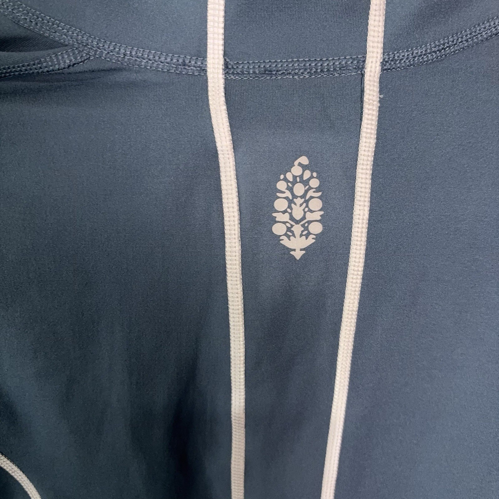 FP Movement You’re A Peach Layer Jacket Womens Sz S Blue Stretch Athleisure