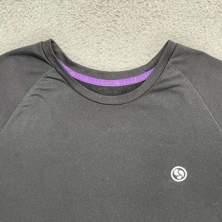 ClimateSmart Articore Womens Large Base Layer Black Activewear Top Thermal LS