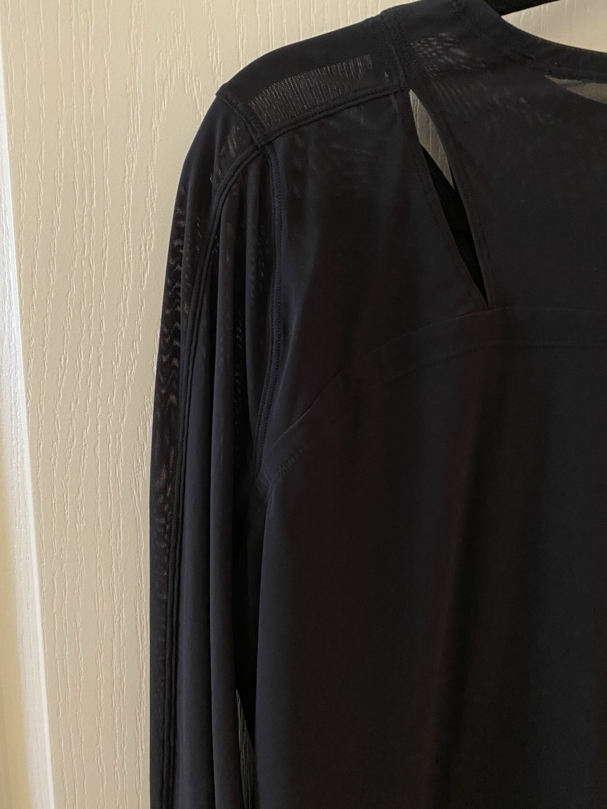 LULULEMON Set Challenger Mesh Long Sleeve in Black – M