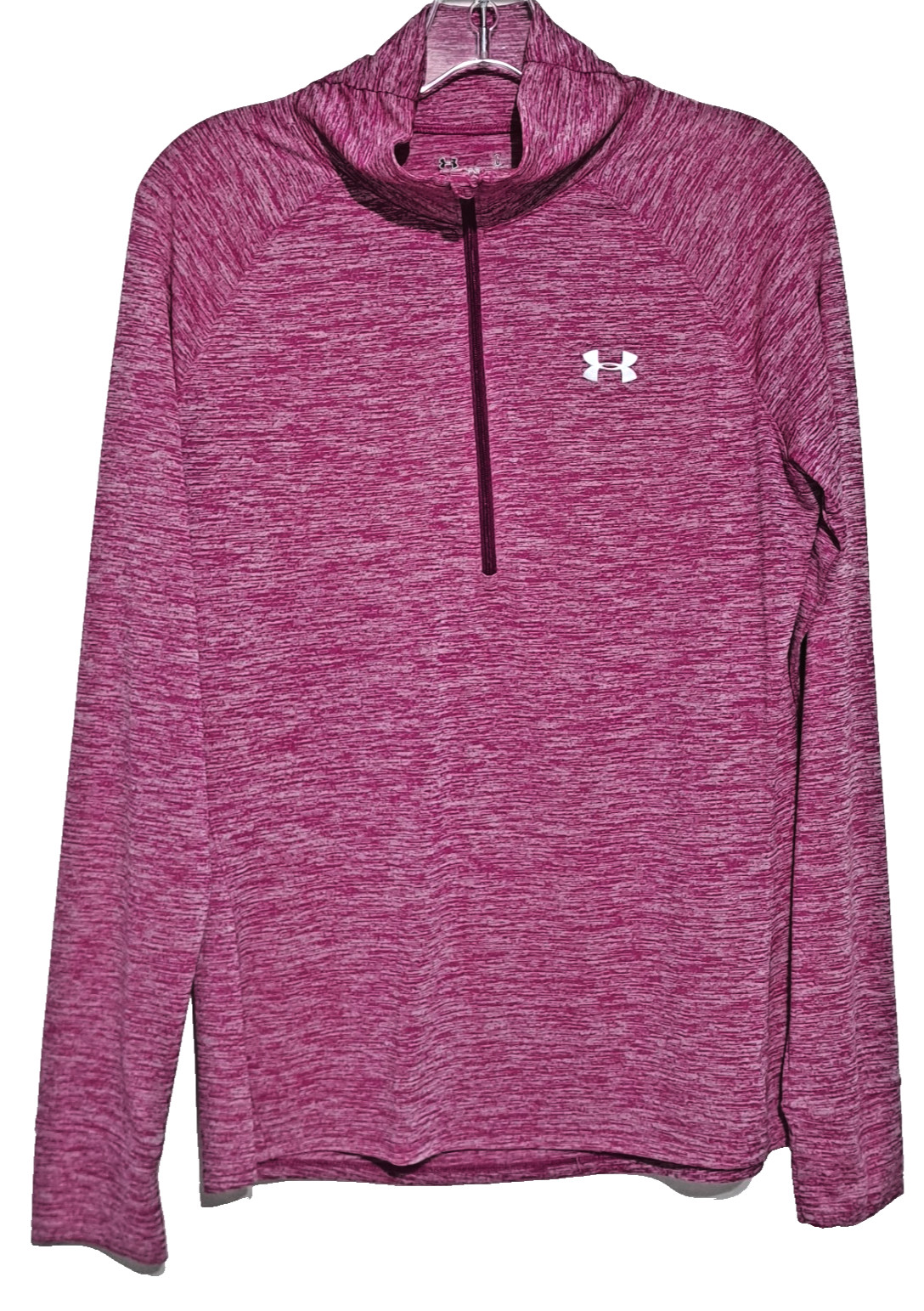 Under Armour All Season Gear Women’s 1/4 Zip Long Sleeve Running Pullover Sz S