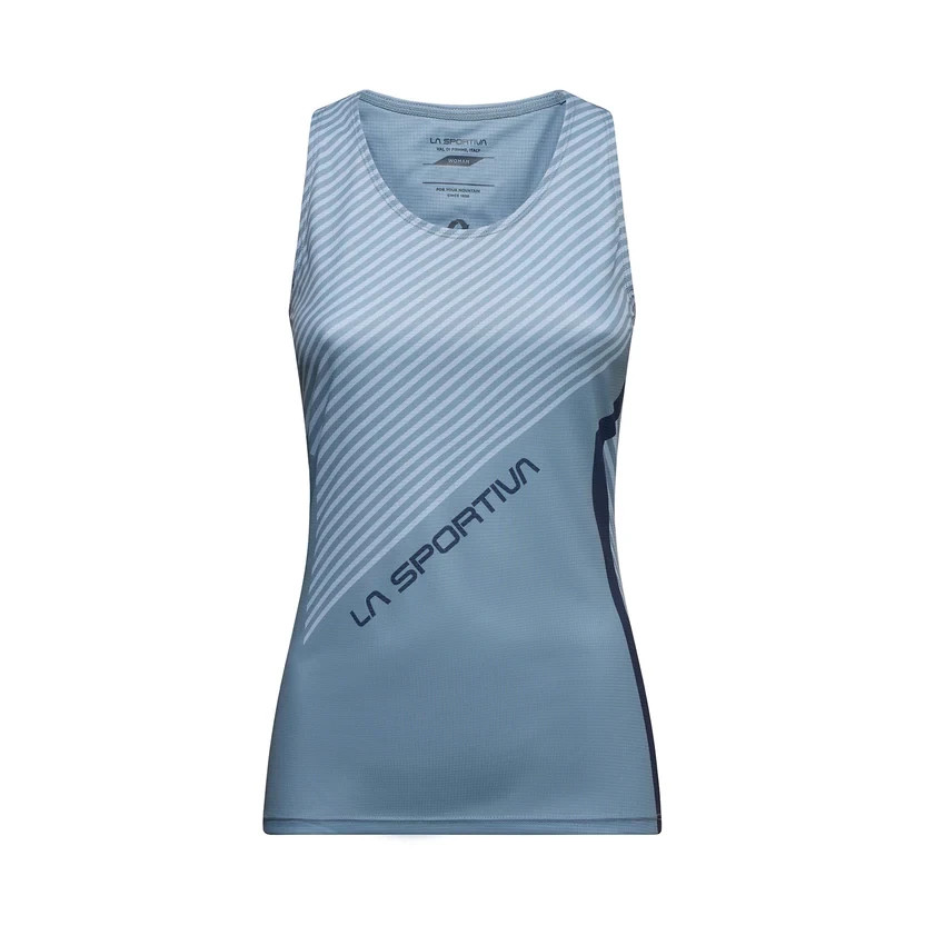 La Sportiva Women Flow Tank (S) Limestone / Night Sky ZARE 024 B53B46