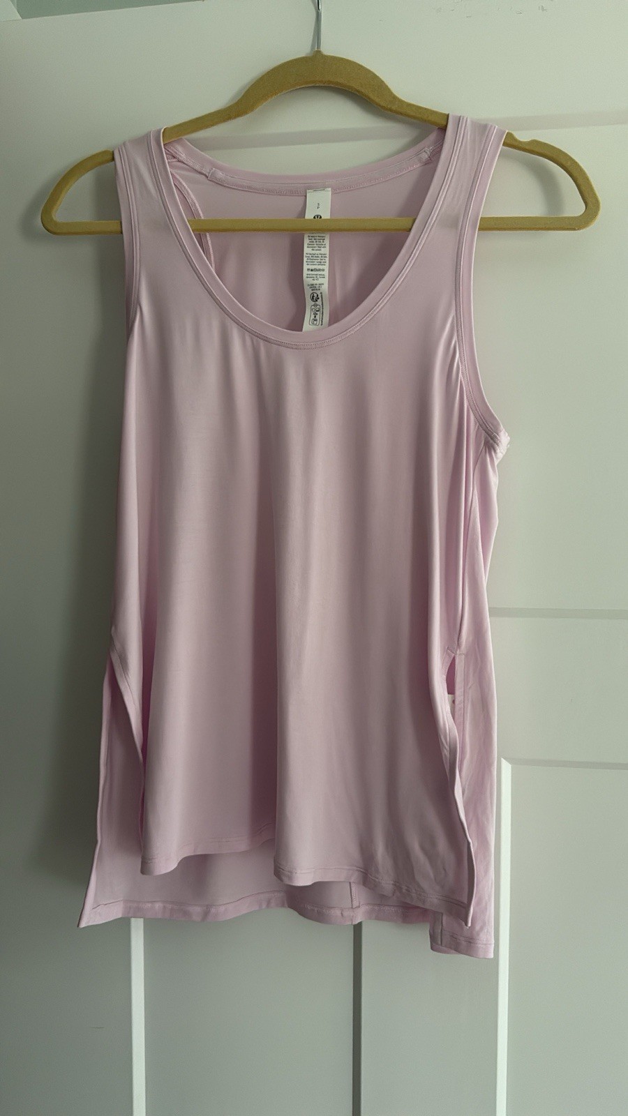 lululemon Small Modal-Silk Side-Slit Tank Top