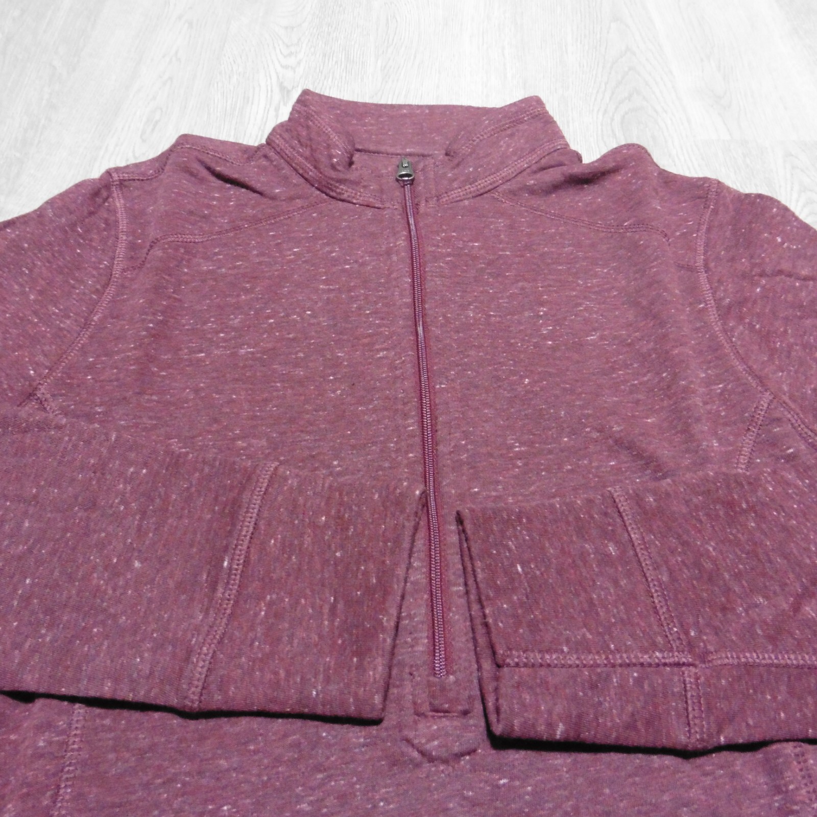 Johnnie-O Women’s Small Golf Quarter Zip Kennedy Pullover Maroon Long Sleeve