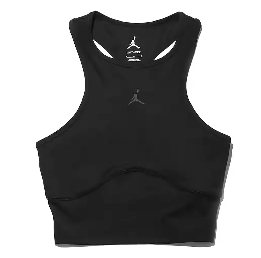 Nike Women’s Air Jordan Sport Bodycon Tank Top Black FN5156-010 i