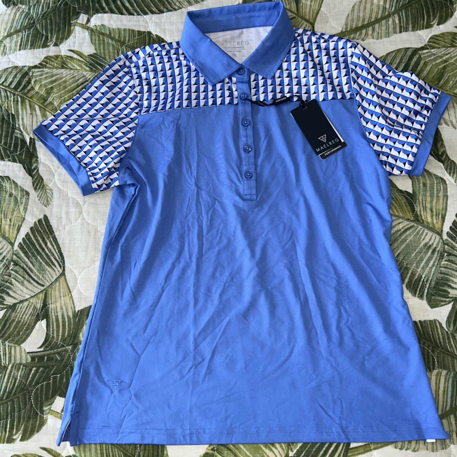 New WOMENS Maelreg Performance Polo SHIRT NWT Golf