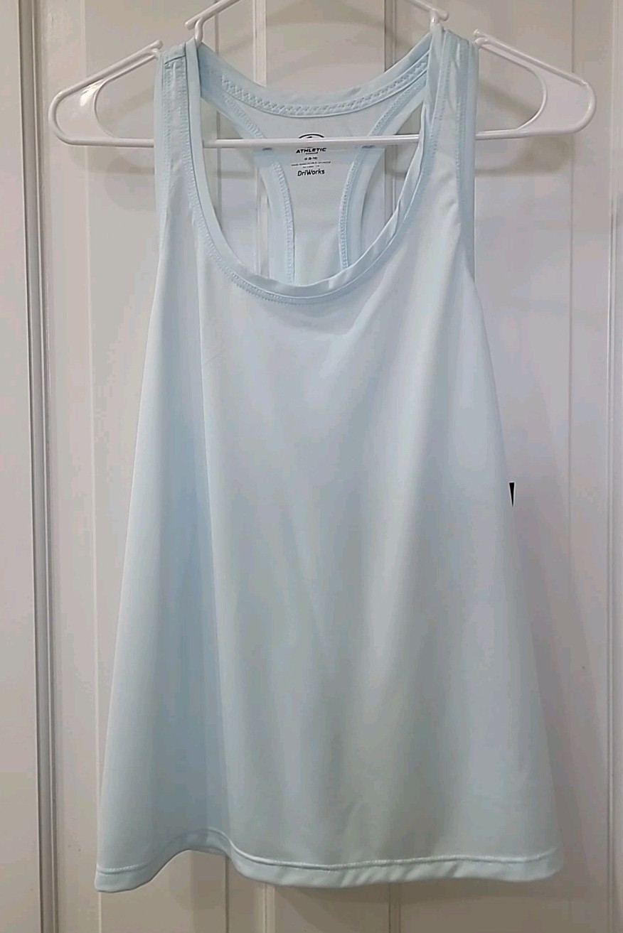 Athletic Works Core Tank Top Women’s Size Med (8-10) in Frozen Aqua