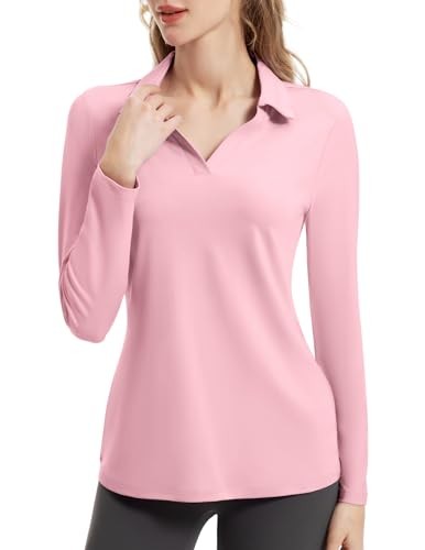 NECK ATHLETIC – FKEEP WOMEN’S TENNIS GOLF SHIRT LONG SLEEVED V