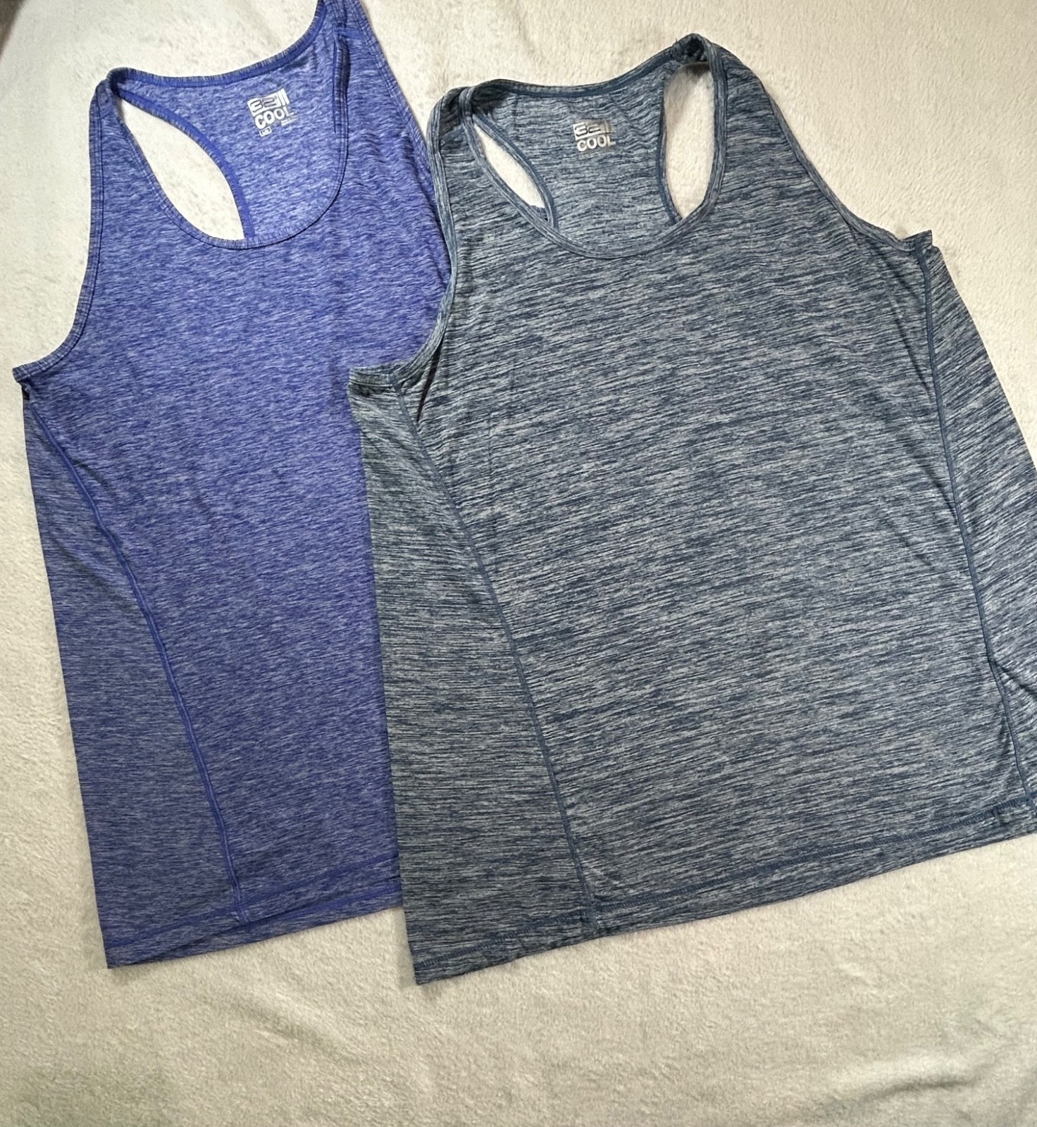 32 Degrees Women’s Sz L Lot of 2 Racerback Workout Exercise Activewear Tops