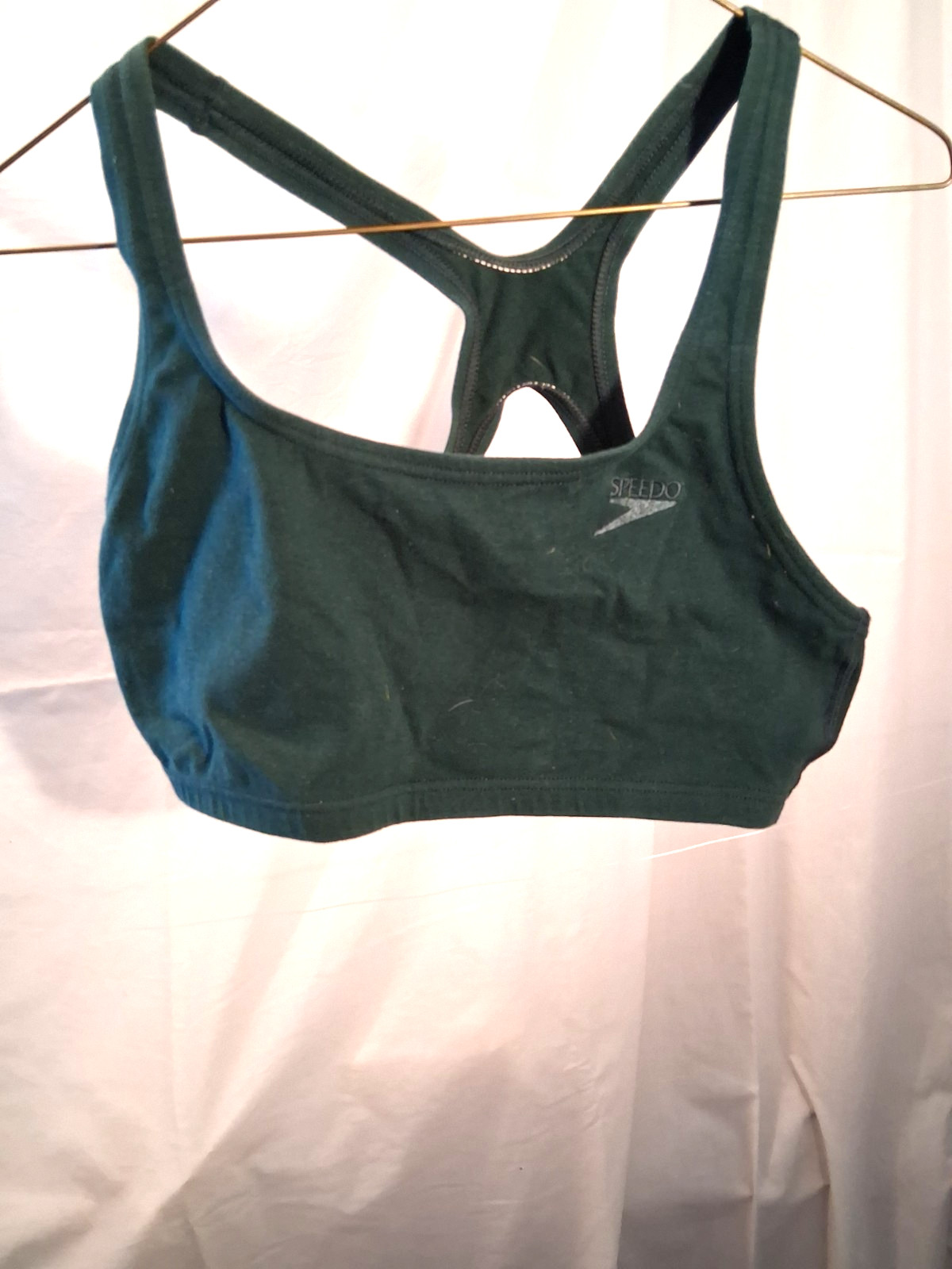Speedo woman’s exercise top, dark green