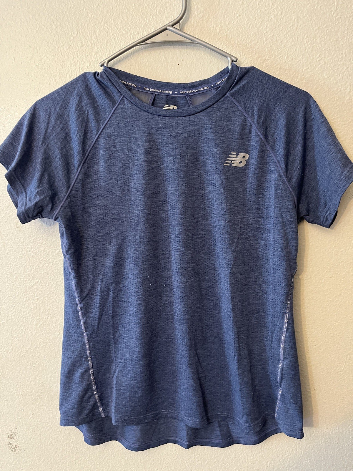 EUC! New Balance Dry Women’s Running Short Sleeve T-shirt; Size Small Blue