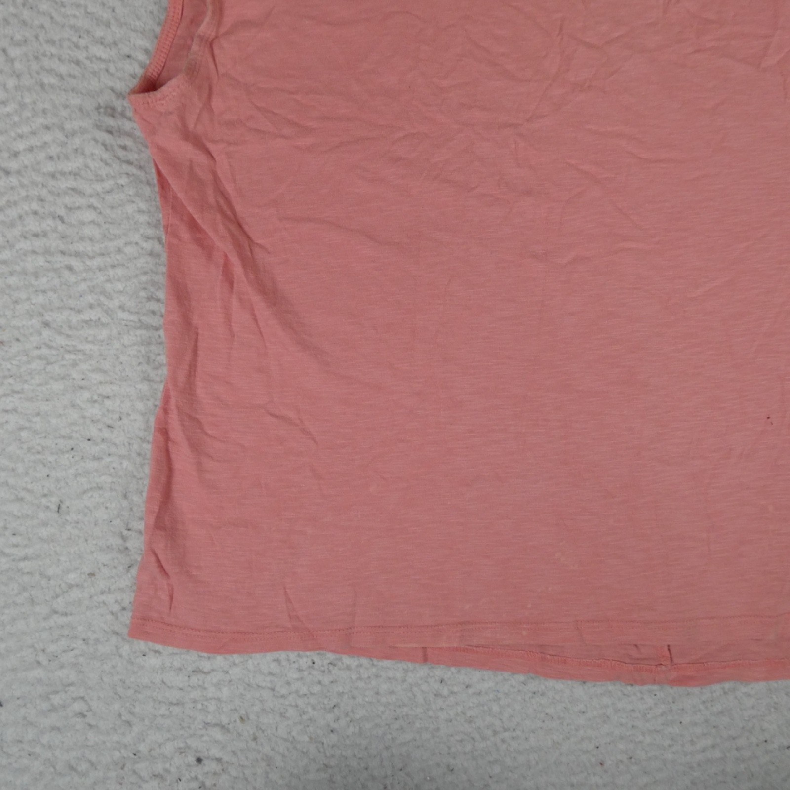 Athleisure at Fatface Activewear Top Women Size XS Pink Tank Top Cotton Blend