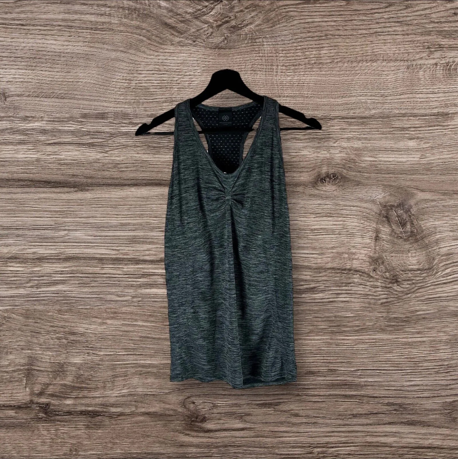 Striders Edge Vest London Seamless Tank Top Grey Melange Medium