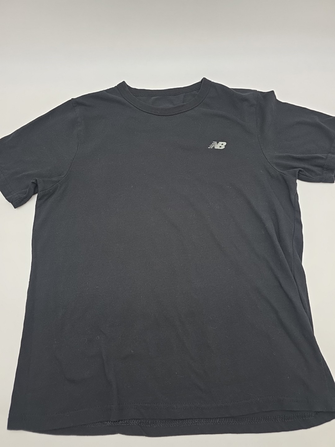 New Balance T-shirt Women XL Black Logo ..#44881