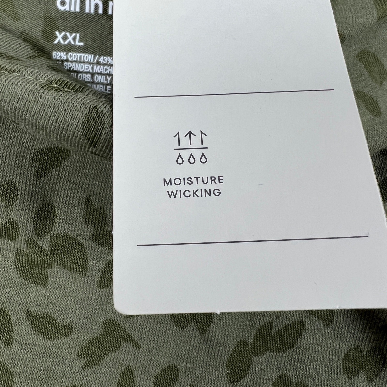 All in Motion Women’s Dark Olive Green Crop Active Tank Top – Size XXL – NWT
