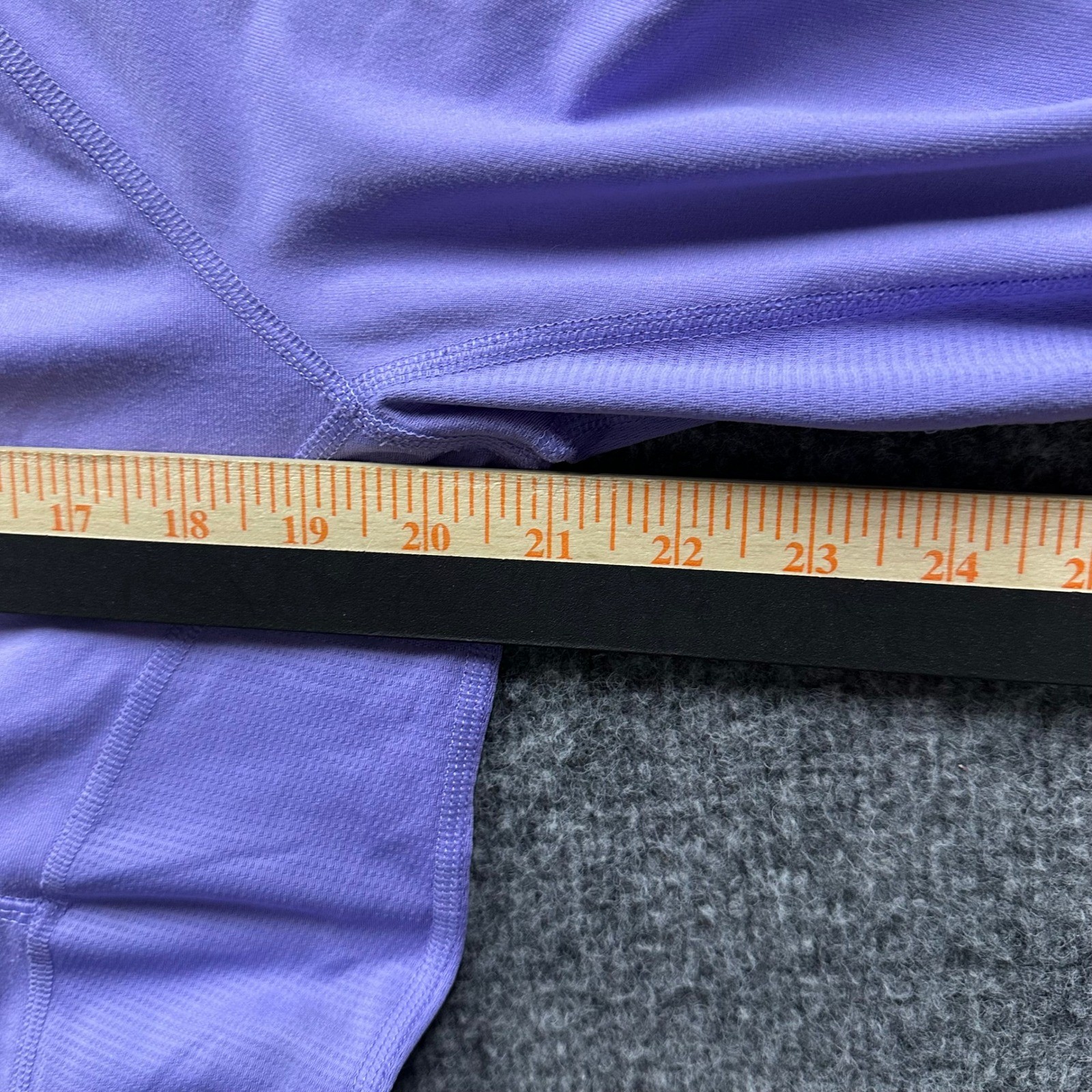 Adidas Pullover Womens Size L Purple Climalite Ruched Quarter Zip Thumbhole Cuff