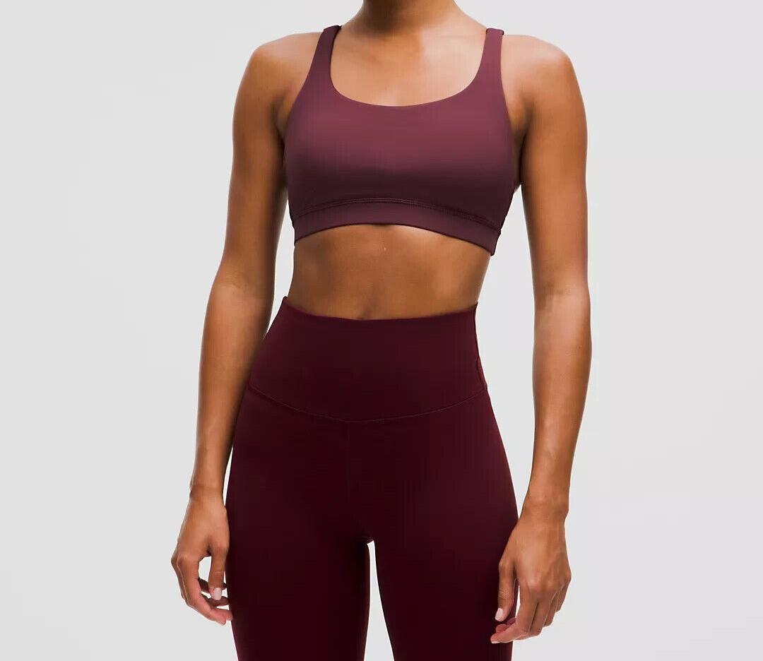 lululemon Energy Bra Medium Support, B–D Cups. 2,4,6,8,10,12, NWT