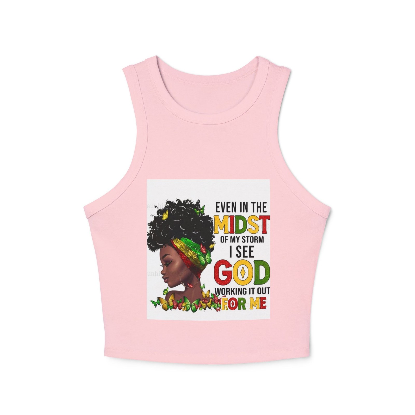 Inspirational Women’s Micro Rib Racer Tank Top, Motivational Summer Top, […]