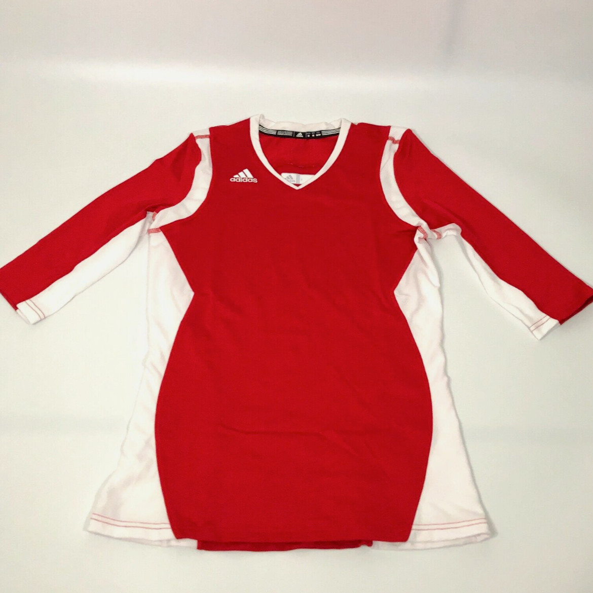 Ladies NWT Adidas athletic top University red climalite Size Medium