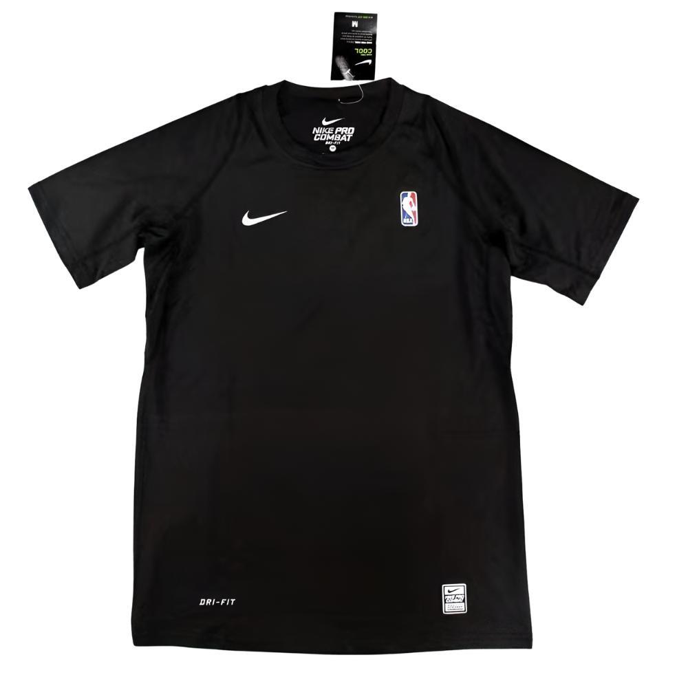 Nike Pro Combat Compression Shirt Short Sleeve White Black Dri-FIT Mens New NWT