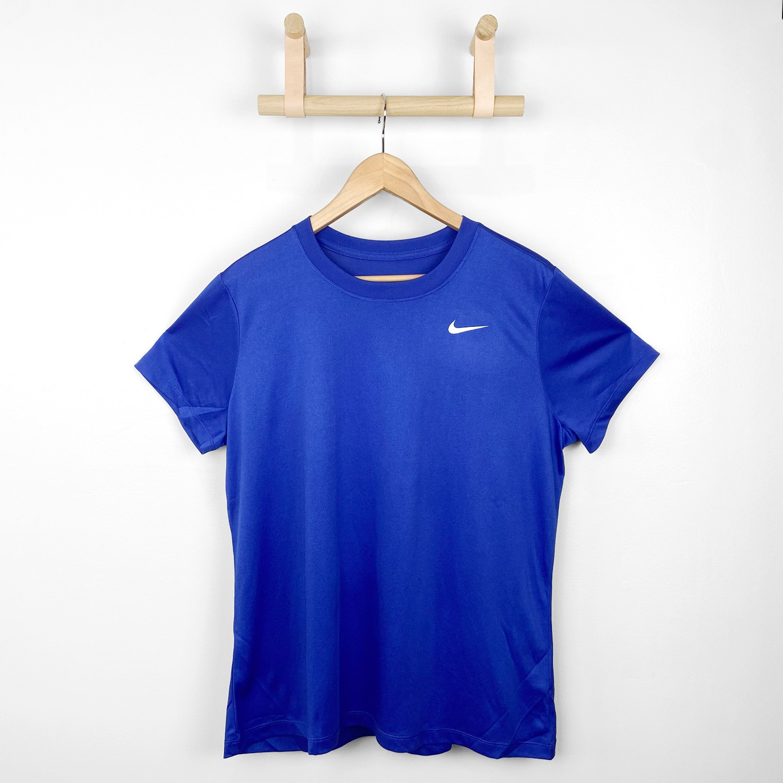 Nike Women’s Tee XL Royal Blue Dri-Fit Short Sleeve Tennis Pickleball Training