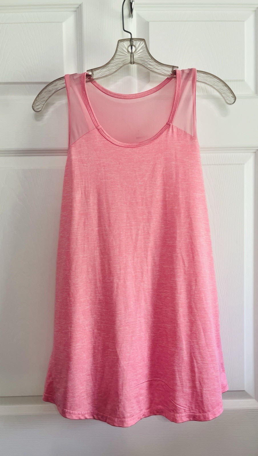Liberty Pro Women’s XL Pink Mesh Scoop Neck Stretch Breathable Racerback Tank