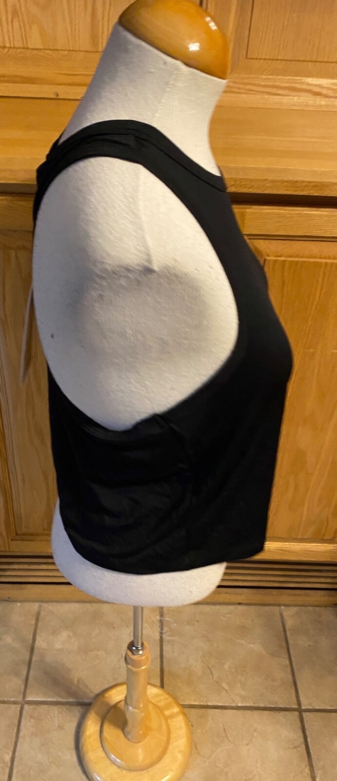 Fabletics Blake Tank Top Medium (8) Black Racerback Activewear Top Comfort