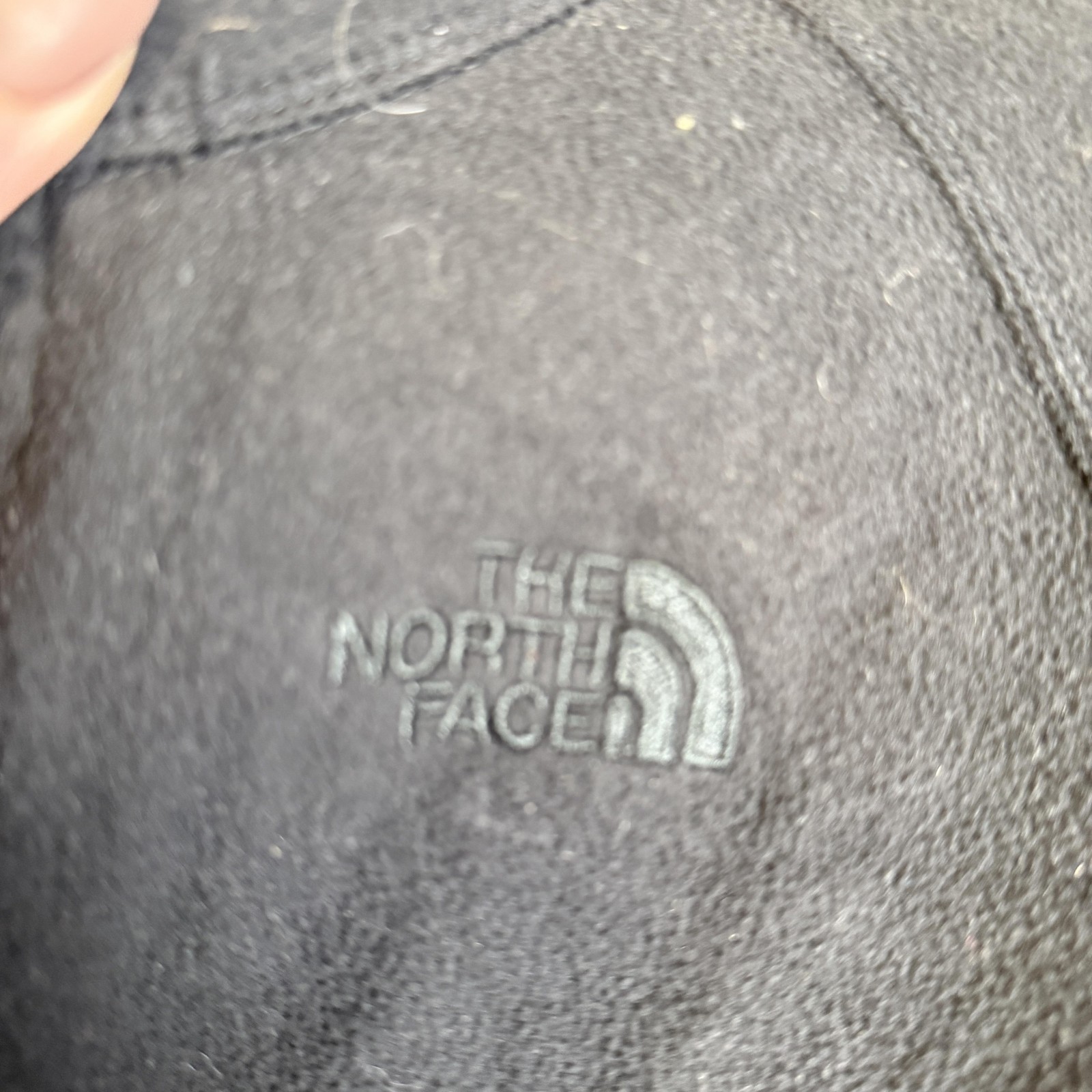 The North Face Pullover Womens Small Black Fleece 1/4 Zip Pocket Hiking Top