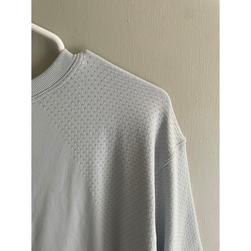 NWT Spyder Active Performance Tee XL Light Blue Short Sleeve Athletic Top