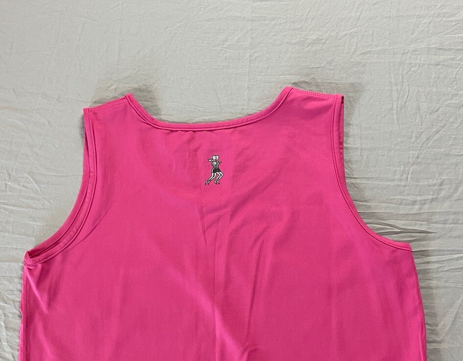 Runningskirts.com Super Duper Sweatwicking Athletic Tank Top. Pink, Women’s M.