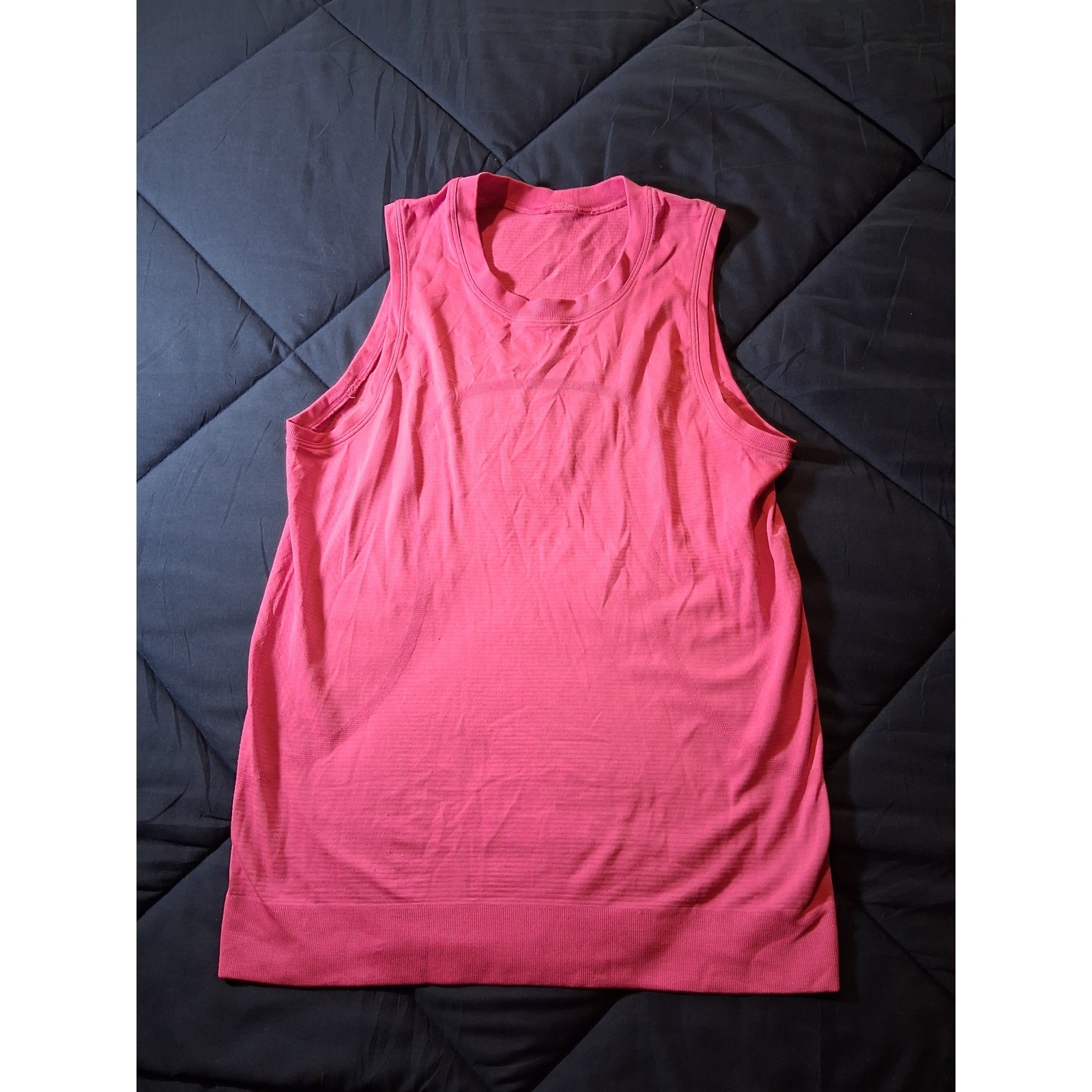 Lululemon Swiftly Tech Muscle Tank Top Pink Sleeveless Running Shirt Size 6