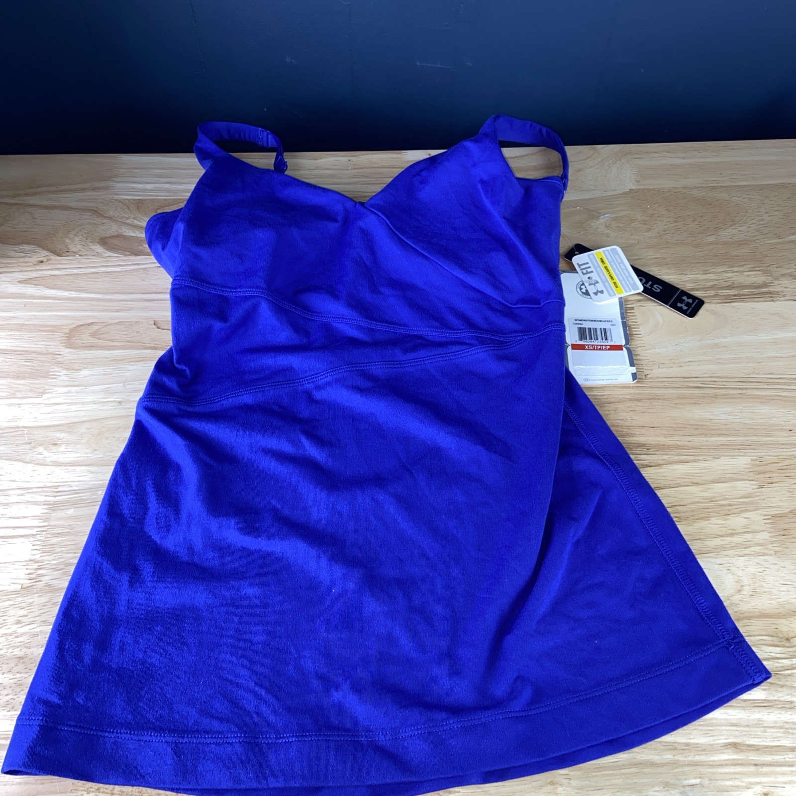 NWT Under Armour UA STUDIO Women’s Racerback Tank Top Size XS all season gear
