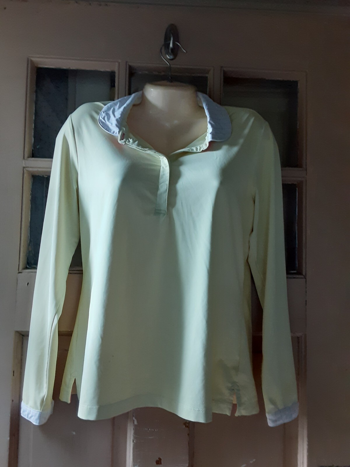 Fairway & Greene Woman’s Long Sleeve Active Wear Golf Top Size Large