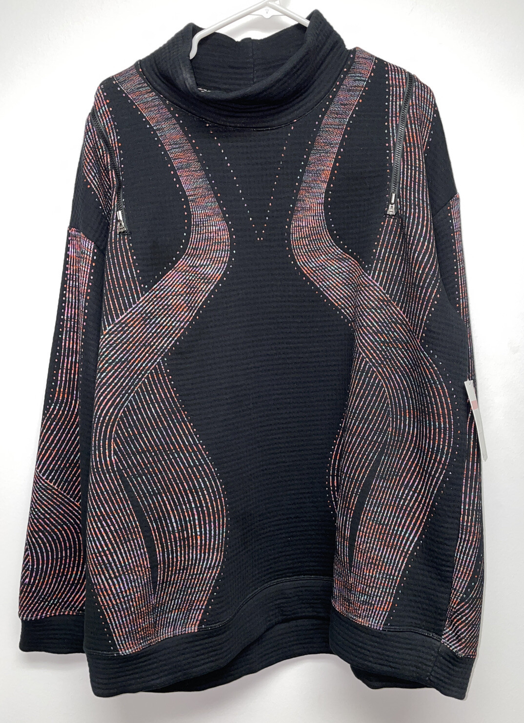 Nike City Ready Mock Neck Tech Pack Running Top Womens Large CU5124-010 $165 New