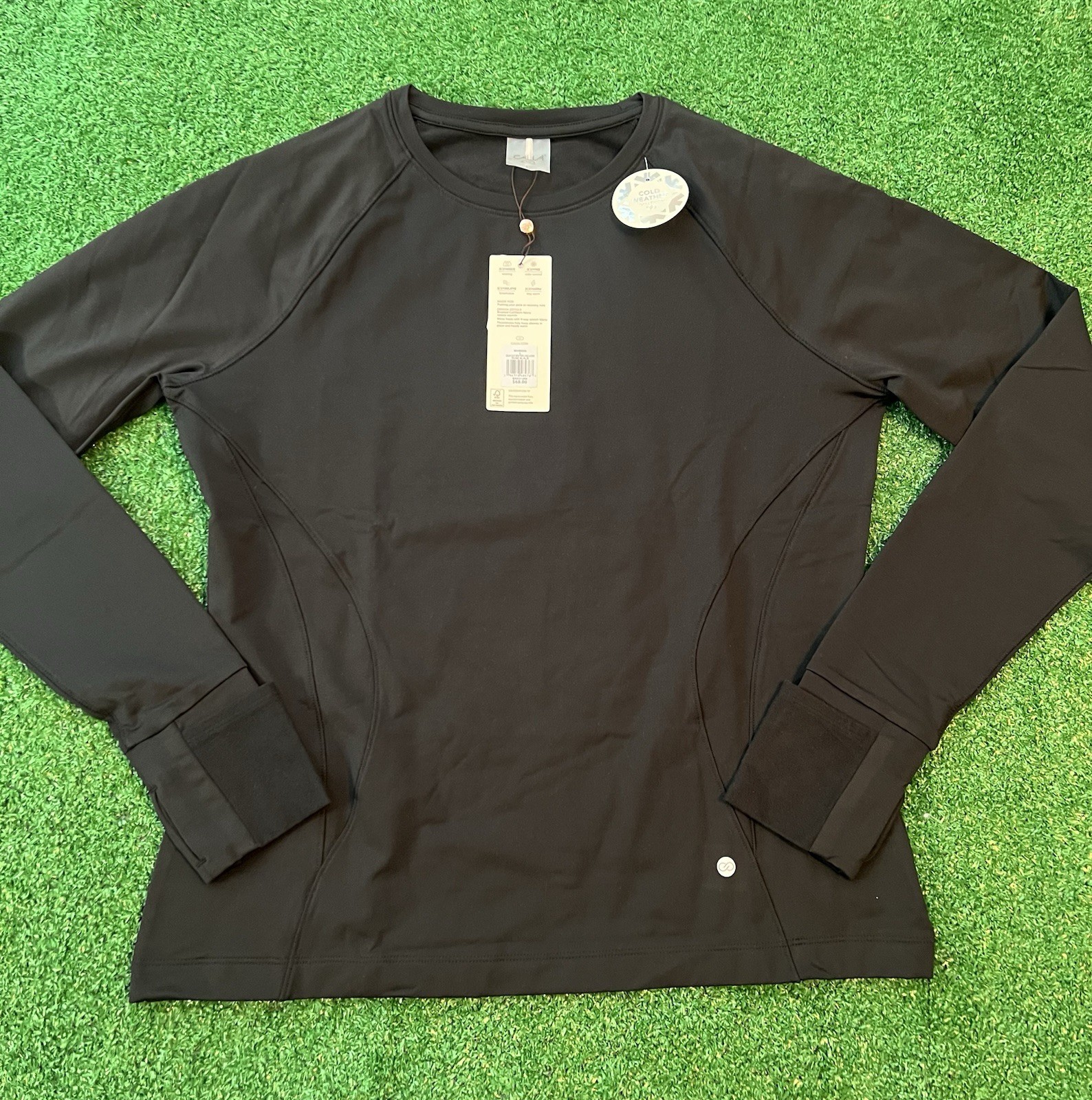 CALIA Carrie Underwood Cold Weather Collection Women Black Long Sleeve Size L