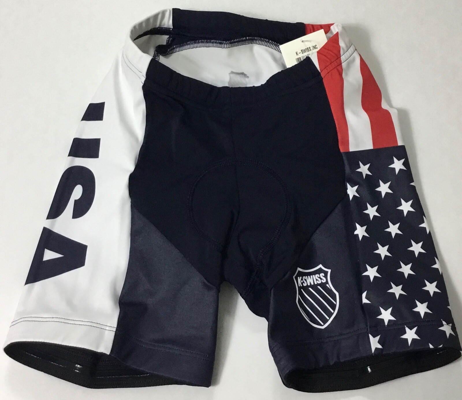 K-Swiss Women 5.5” USA Tri Cycling Short 2 19710 Blue Size S
