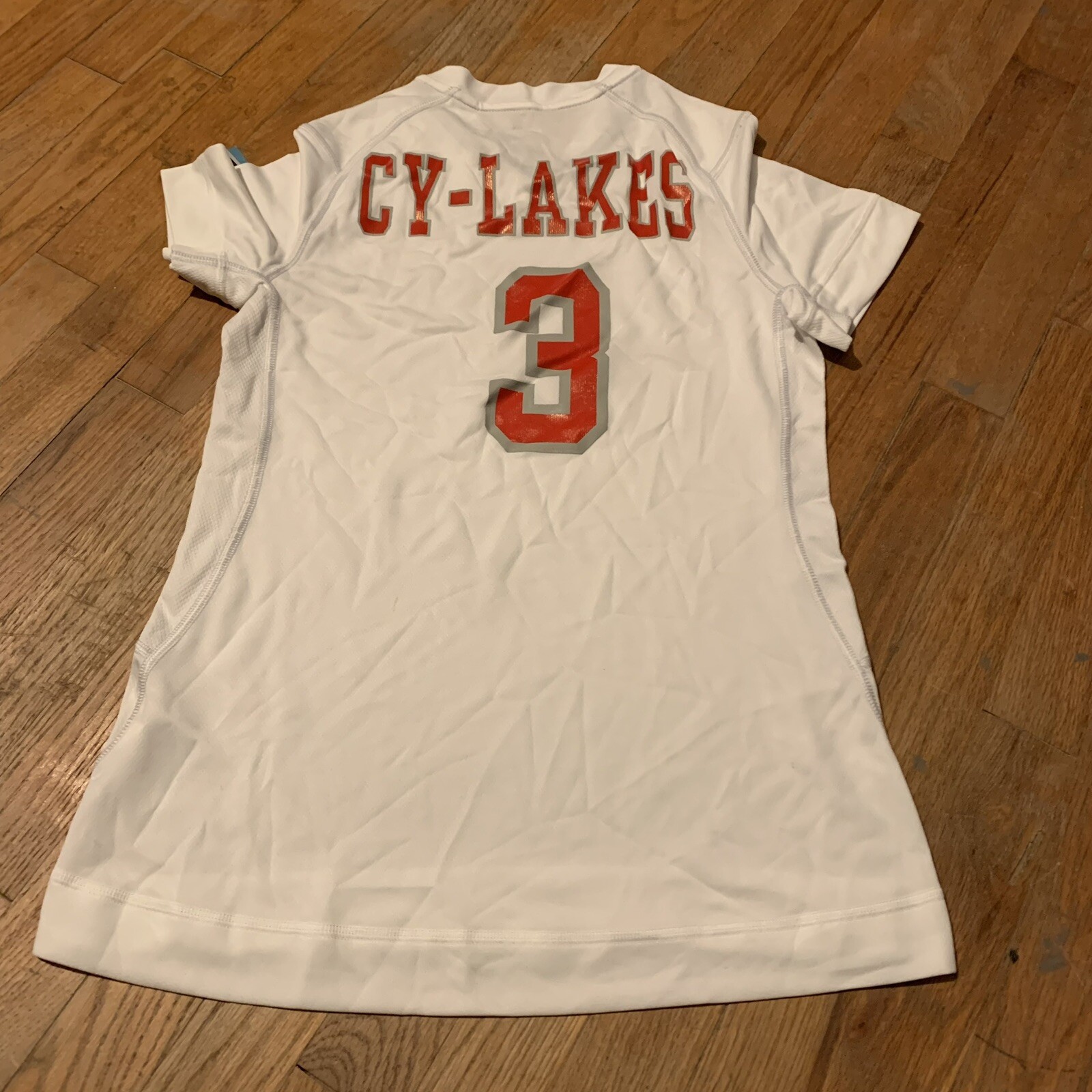 Nike Women’s Dri-Fit CY-LAKES SPARTANS Volleyball Jersey #3 Sz. S NEW 379179-100