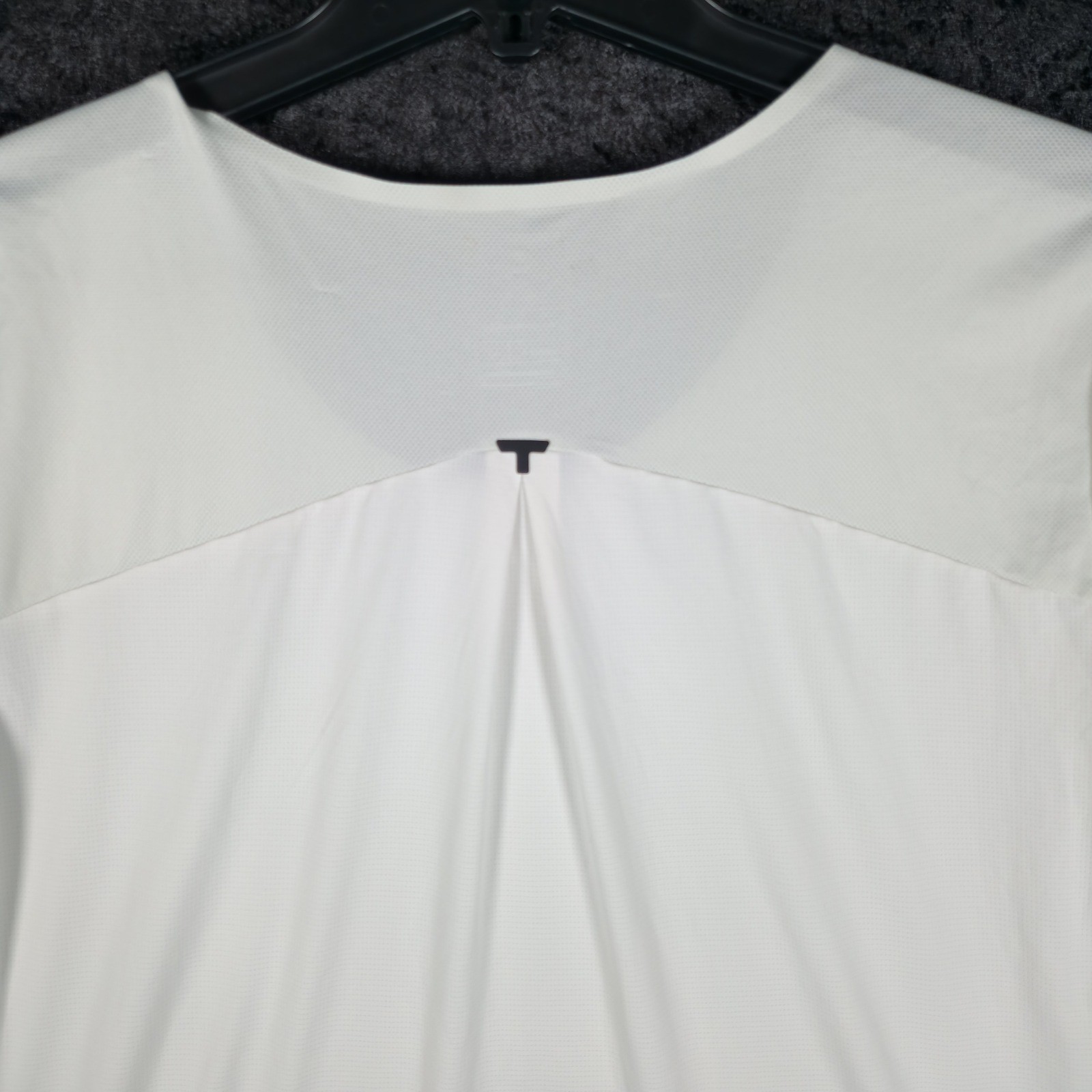 On Cloud Running Womens Performance-T Short Sleeve Active Top Ice White Sz-LG