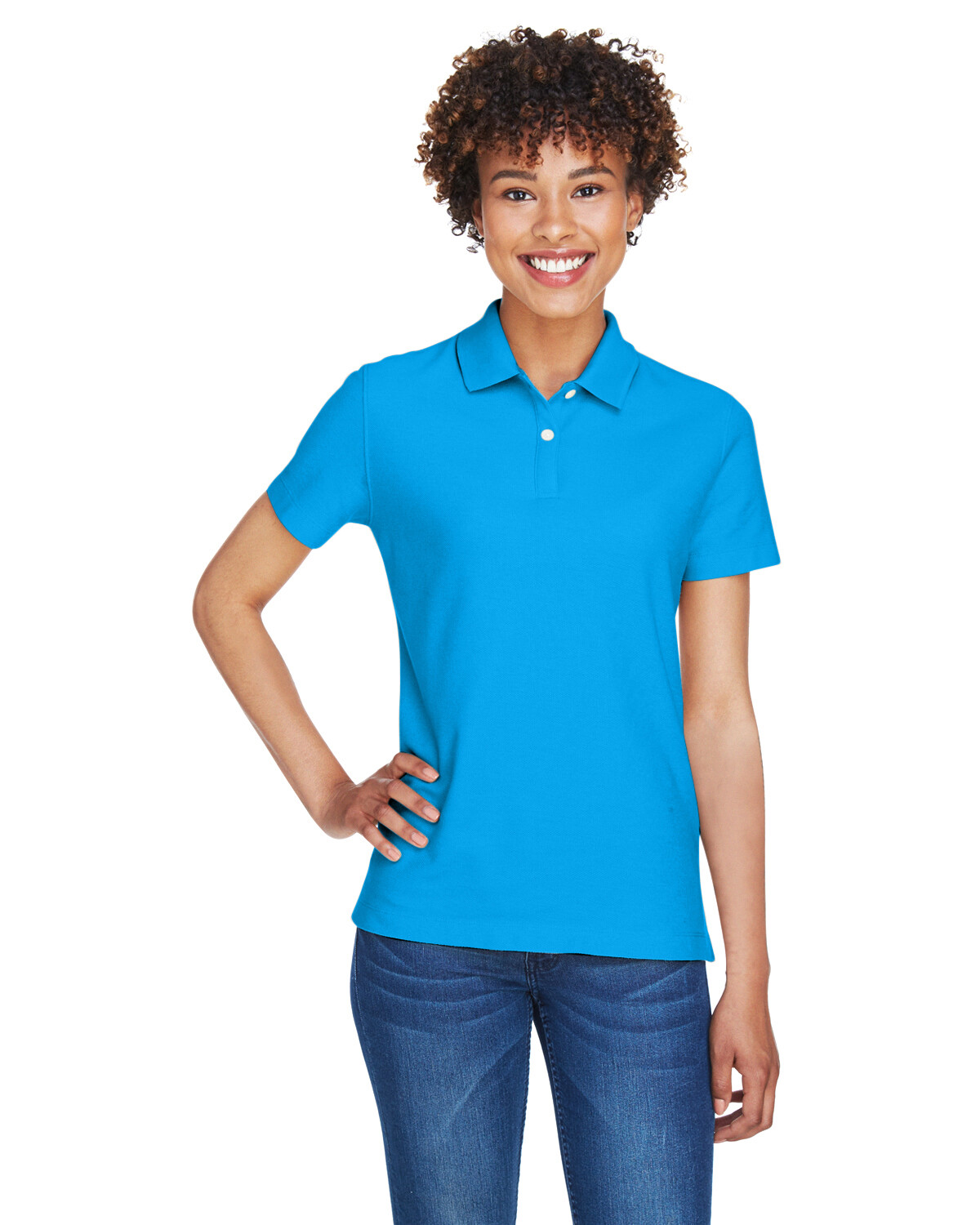 Devon & Jones Ladies’ DRYTEC20 Active Fit Performance Polo DG150W XS-3XL