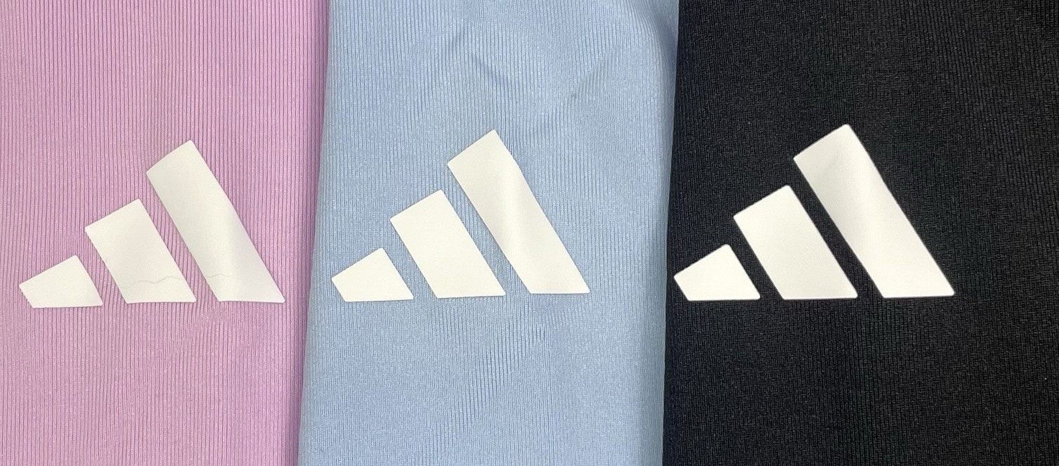 Adidas Lot of 3 Women’s Active Tops JL6238 Lilac, Blue & Black Size XXL NWT