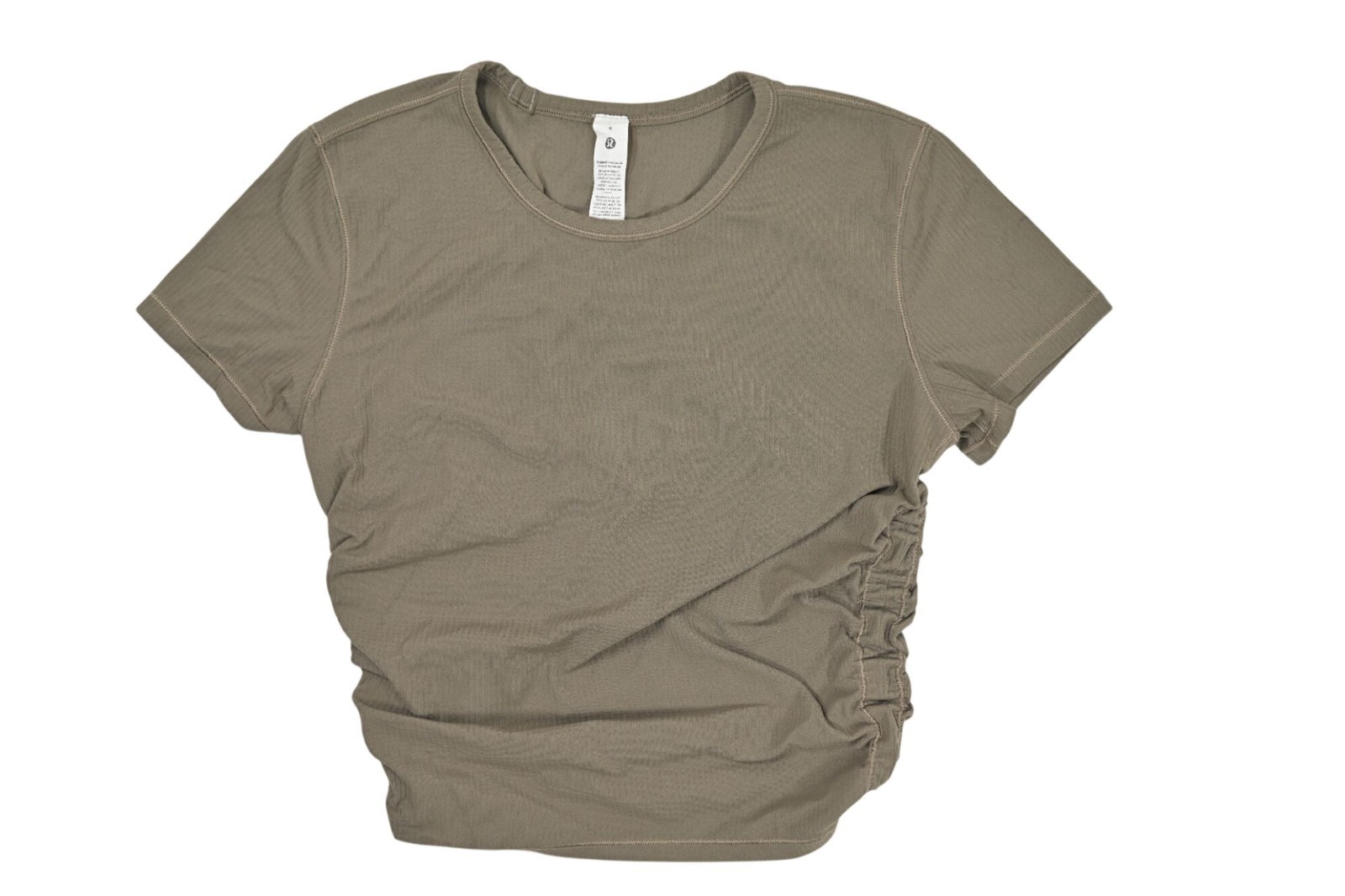 Lululemon All It Takes Ribbed Nulu T-Shirt in Green