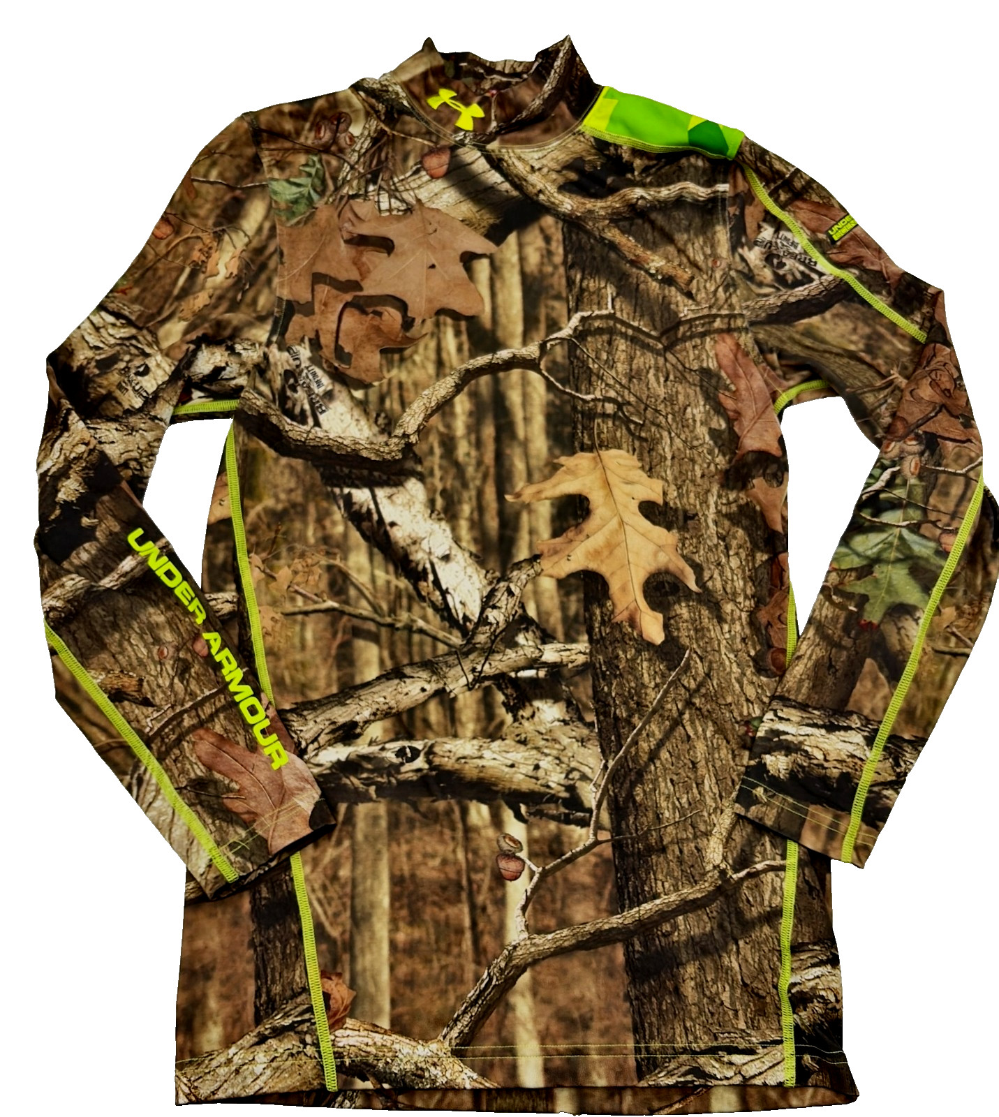 Under Armour Women’s Camo Pullover M Performance Hunting Scent Control Stretch