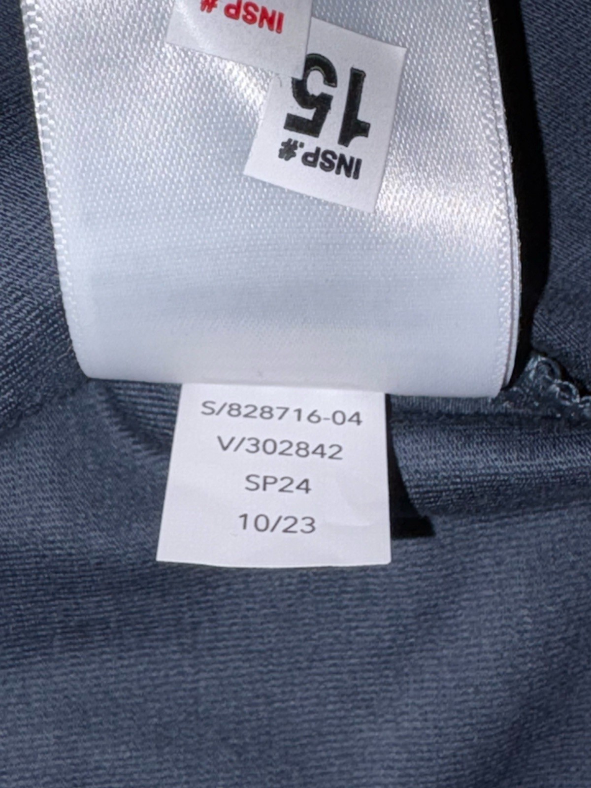 Athleta Essential Long Sleeve Top Women’s 3X Power of She Blue Stretch NWT