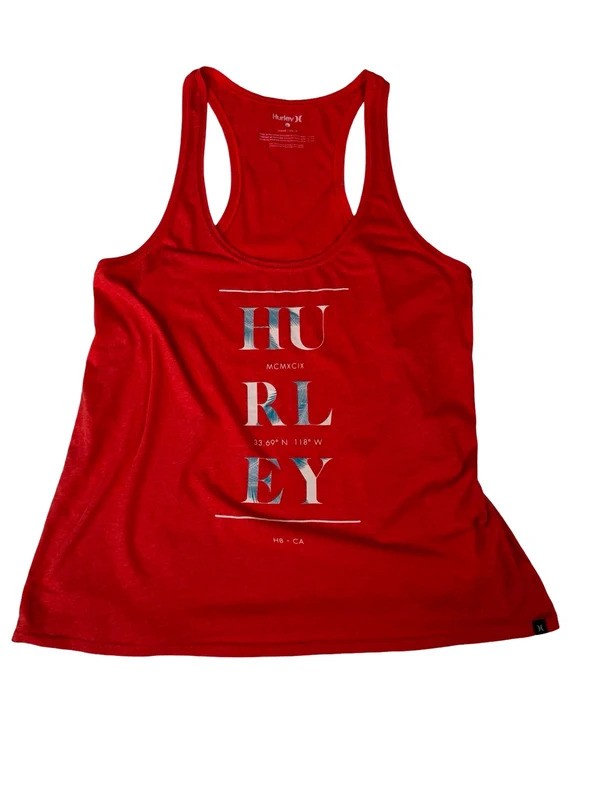 Hurley Women’s Vest Tank Top – Large – surfwear