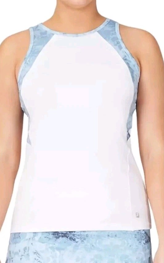 NEW Women’s Sz M FILA Performa Energy + UV Tennis 50+ UPF Cami Tank Top
